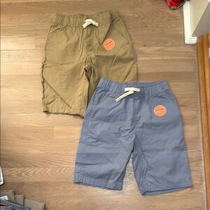 Children’s Place Kids Tan and Blue Shorts